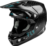 Fly Racing Formula S Carbon Helmet Black Medium (Size S1a) - Designed for Motocross and Off-Road Vehicles