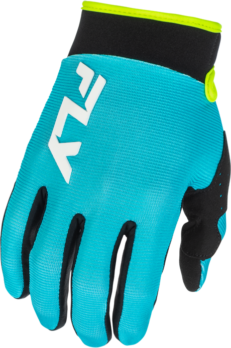 Fly Racing F 16 Gloves Aqua/Black/White Medium for Motorcycle & ATV Riders