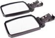 SEIZMIK Trailrider Side Mirrors Pol Pro Fit for ROPS Vehicles with Wide View Convex Safety Glass