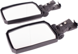SEIZMIK Trailrider Side Mirrors Pol Pro Fit for ROPS Vehicles with Wide View Convex Safety Glass