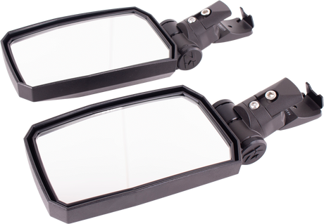 SEIZMIK Trailrider Side Mirrors Pol Pro Fit for ROPS Vehicles with Wide View Convex Safety Glass