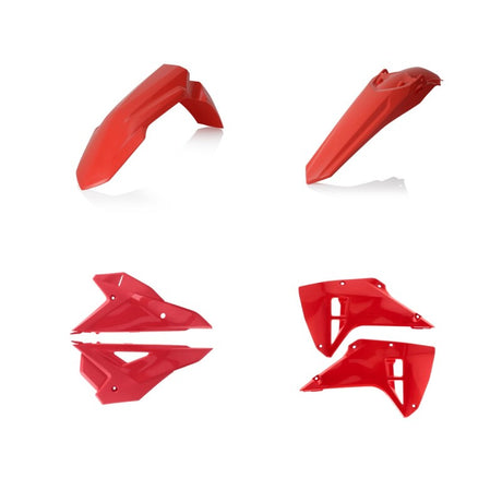 Acerbis 2025 Honda CRF250R and CRF450R Plastic Kit - Red | Powersports Replacement Body Panels