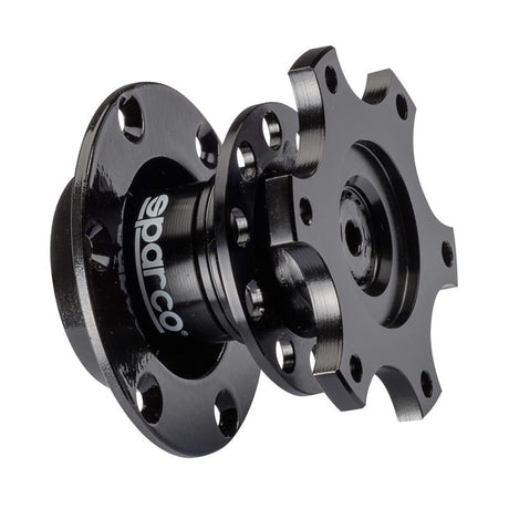 Sparco Steering Wheel Quick Release Tuning Blk