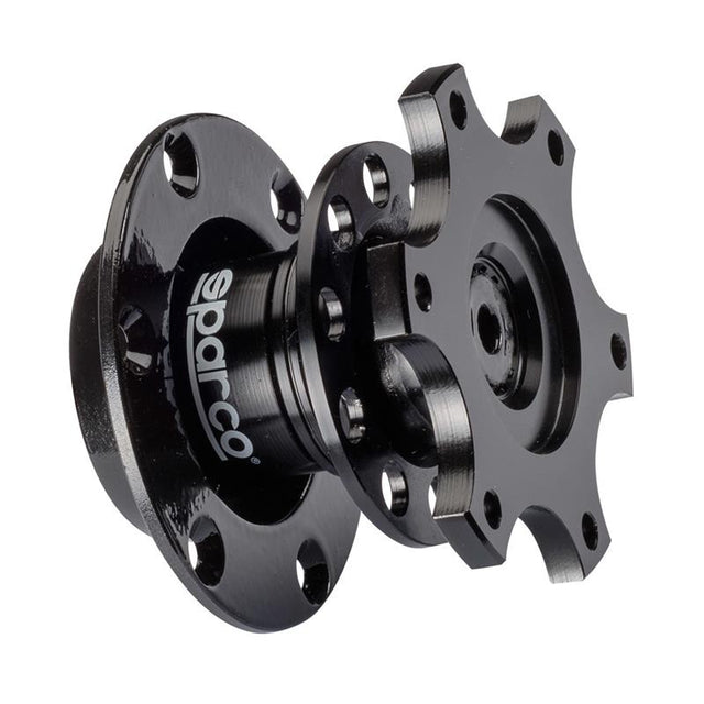 Sparco Steering Wheel Quick Release Tuning Blk
