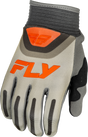 Fly Racing Youth F 16 Offroad Motorcycle Gloves – Grey/Orange – Youth Medium Fit