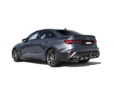 Akrapovic Evolution Line Titanium Catback Exhaust for 2025+ Audi RS3 Sedan (8Y FL) – Part S-AU/TI/28H