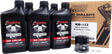 KLOTZ KH-122 Indian Powerplus 5 Quart Synthetic Oil Change Kit for Motorcycle