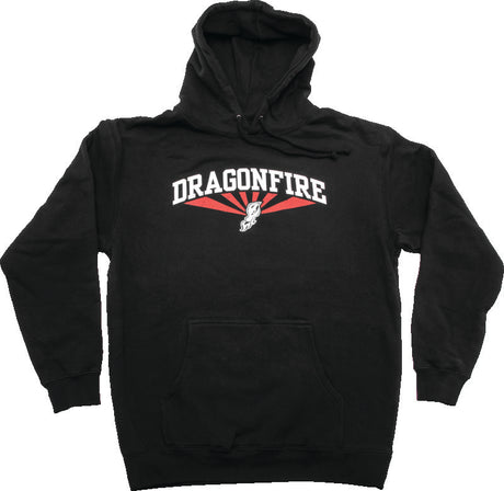 DragonFire Racing DFR AZ Hoodie Black and Red XL - Powersports Apparel