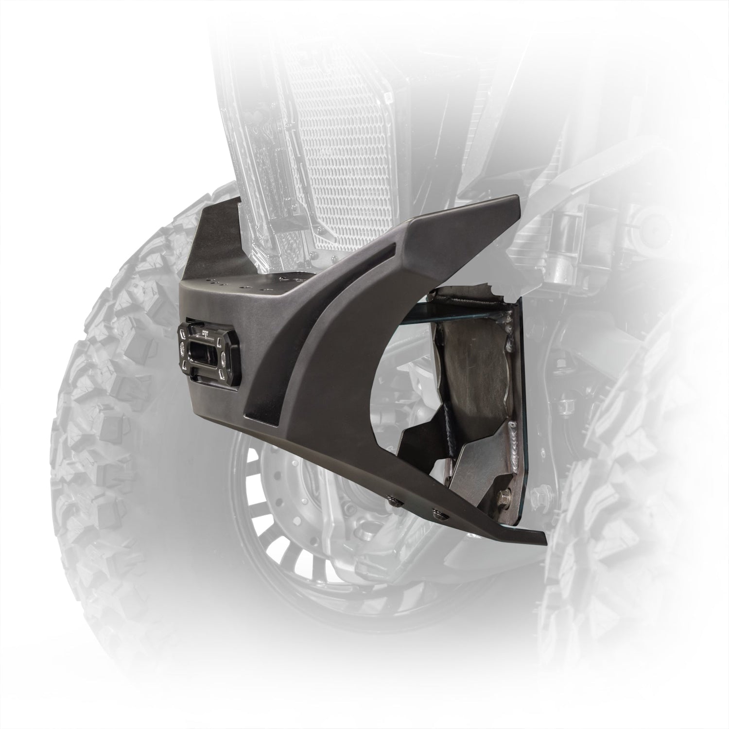 DRT Polaris RZR Pro R /Pro S/Turbo R 2022+ V2.0 Front Winch Bumper Side view