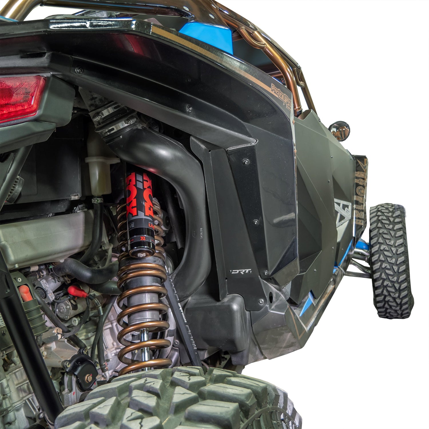 DRT RZR Pro R 2022-2024 Aluminum Rear Inner Fender Guards