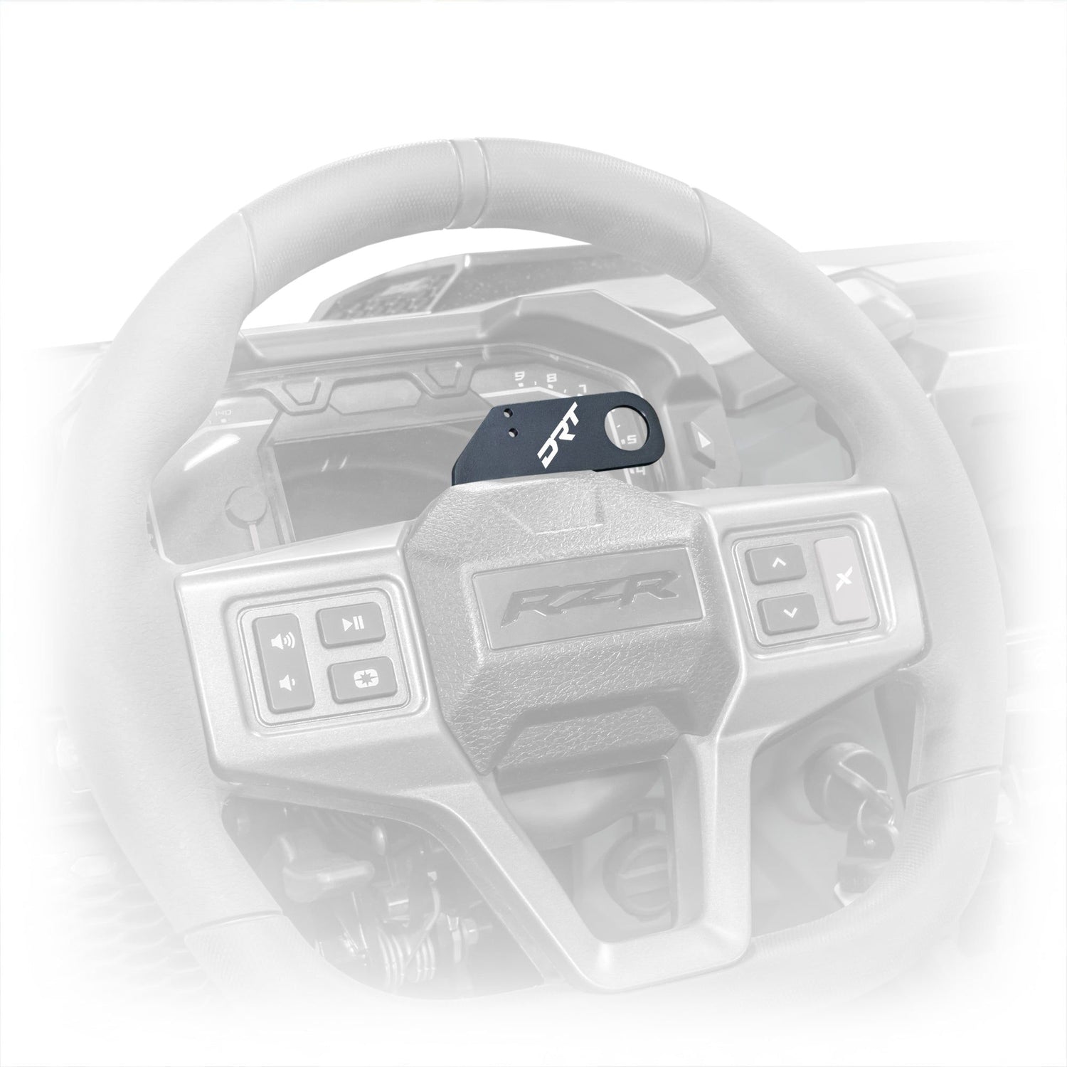 Polaris RZR Pro R / Turbo R Steering Wheel Single Push-To-Talk Plate