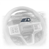 Polaris RZR Pro R / Turbo R Steering Wheel Single Push-To-Talk Plate