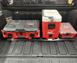 Polaris Xpedition Packout Mount by AJK Offroad with 3 Milwaukee Kits including the cooler and flat kit