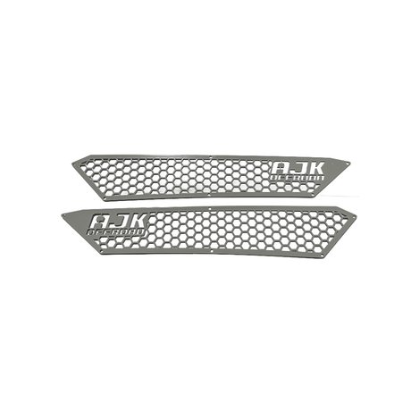 Polaris RZR XP Vent Cover 2024 model year  AJK Offroad Ghost Gray