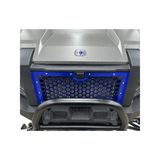 Polaris Xpedition Grill by AJK Offroad of Blue Grill Close Up of Front