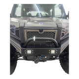 Polaris Xpedition Grill by AJK Offroad Installed in Heavy Metal