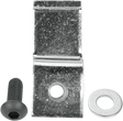 Moose Offroad Replacement Clamp - Square 826S for Jeep Wrangler, Toyota Tacoma, Ford F-150