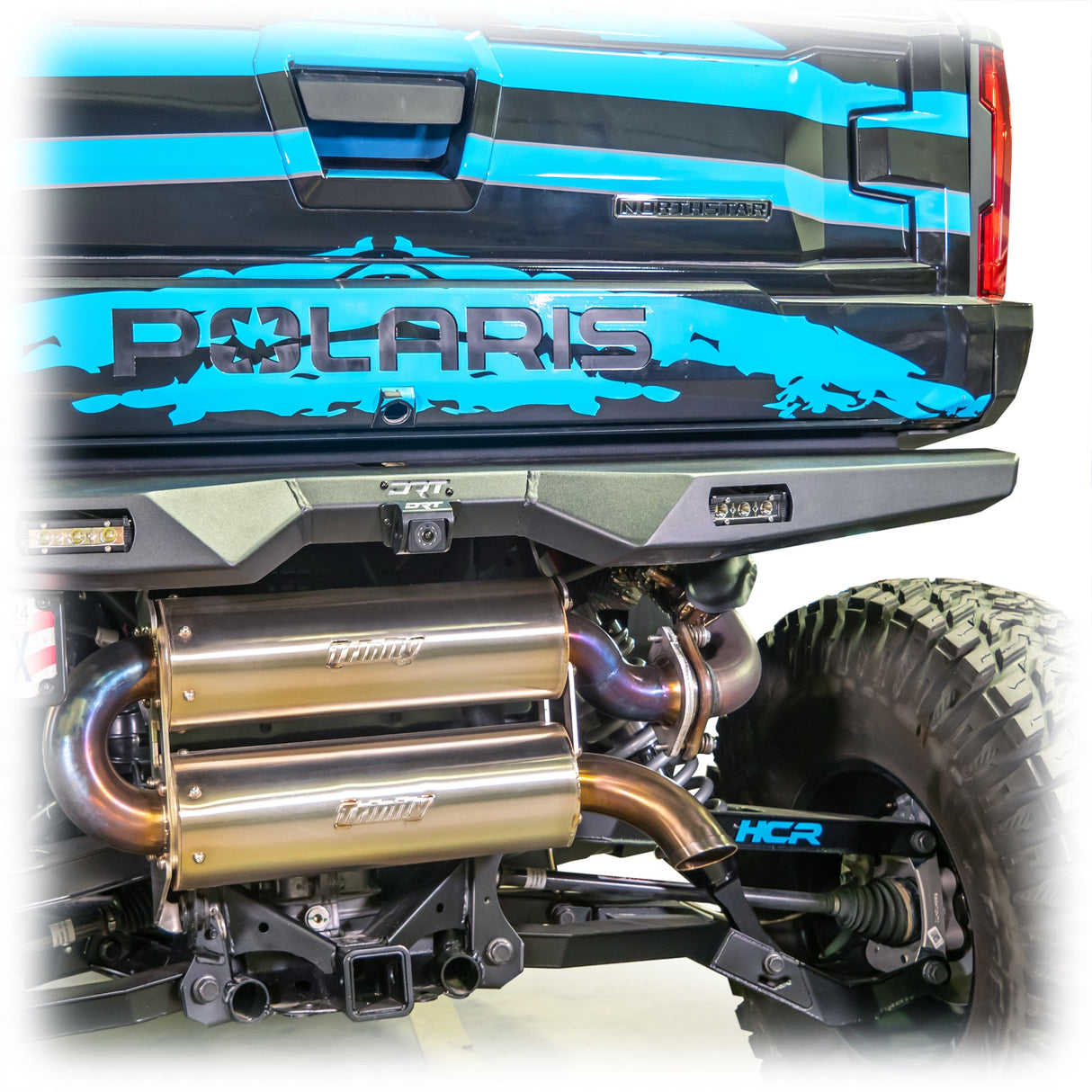 DRT Polaris 2024+ XPEDITION Adjustable Rear Camera Relocation Kit