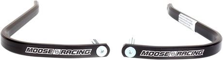 MOOSE OFFROAD Aluminum Handguards - 1-1/8" - Black 50-4014B