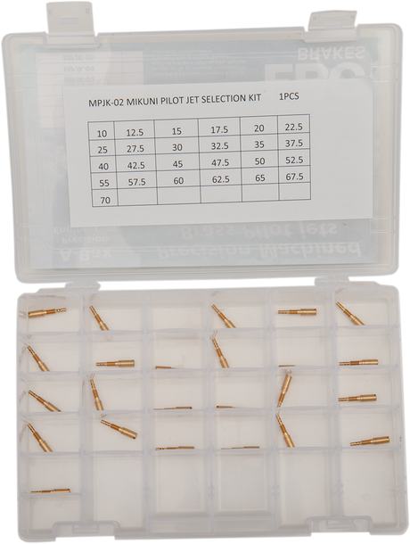 EBC Dealer Pilot Jet Kit - Mikuni MPJK-02