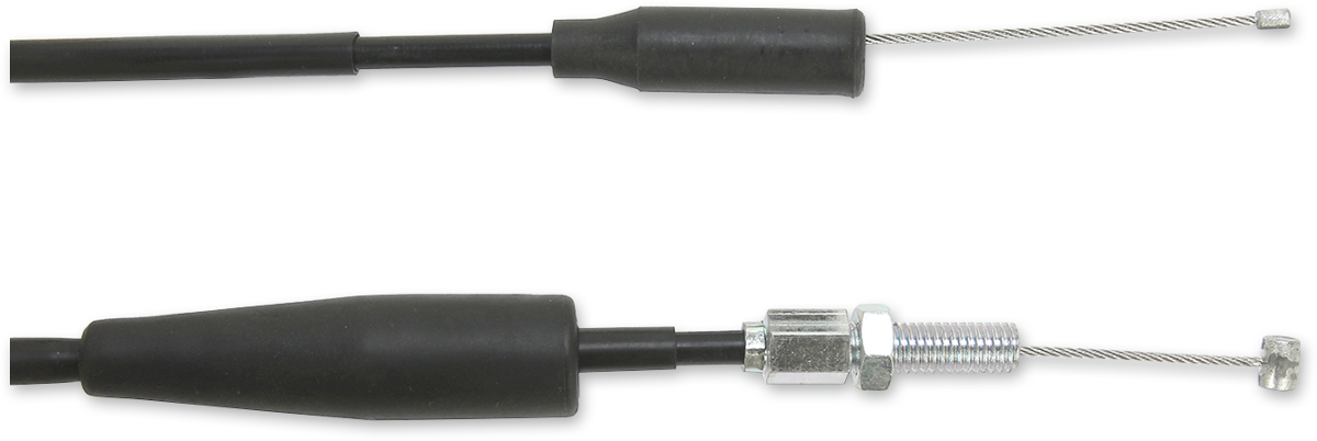 MOOSE OFFROAD Black Vinyl Throttle Cable for Kawasaki 45-1015, 40 Inch Length