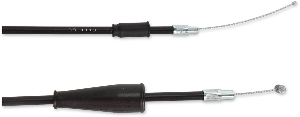 MOOSE OFFROAD Black Vinyl Throttle Cable for KTM - Part 45-1051 - 35-1/4 inch Length