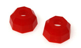 Energy Suspension Hyper-Flex Red Tie Rod Dust Boot for Honda Civic (Fits 1989-1991 Models) - Octagon Style, 2 Pack