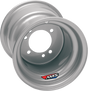 AMS Steel Wheel Rear Chrome 8x8.5 - Fits ATV Models with 3/100 and 4/100 Bolt Pattern