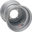 AMS Steel Wheel - Rear - Chrome 9x9 for ATV - Part Number 9923-697