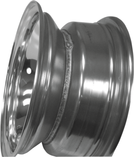 AMS Spun Wheel with Standard Lip - Rear 10x8 - 4/115 Bolt Pattern for Off-Road and Competition Vehicles