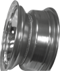 AMS Spun Wheel with Standard Lip - Rear 10x8 - 4/115 Bolt Pattern for Off-Road and Competition Vehicles