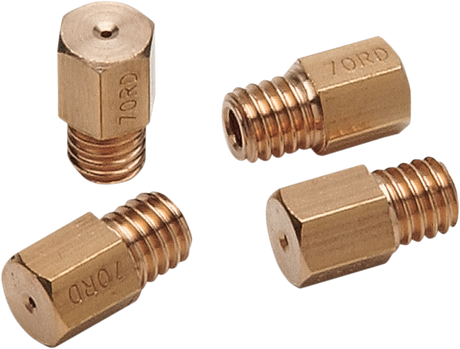 EBC A-Bax Precision Mikuni-Style Hex Head (HJ Prefix) Main Jets - #140 - 4-Pack HJ140-4