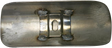 BASSANI XHAUST Heat Shield - Stainless Steel OP-1D1SS-PH1