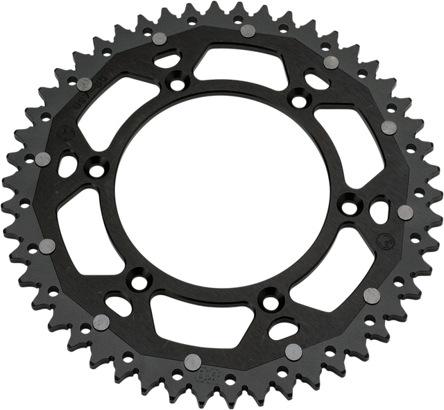 MOOSE OFFROAD Dual Sprocket - 49 Tooth Black for Honda (Part #1210-210-49-10X)
