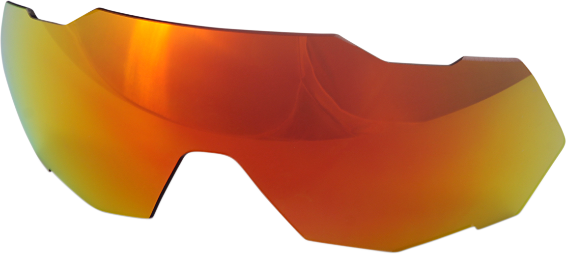 100% Speedtrap Red Mirror Lens (Part #62023-412-01) for Motorcycle and ATV Helmets