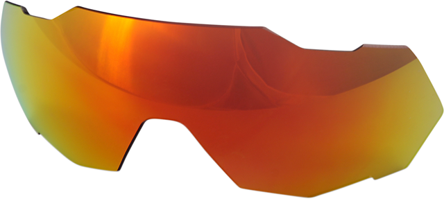 100% Speedtrap Red Mirror Lens (Part #62023-412-01) for Motorcycle and ATV Helmets