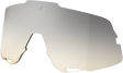 100% Glendale Low-Light Yellow Silver Mirror Lens - Part 69047-00006 for Motorcycle and Off-Road Vehicles