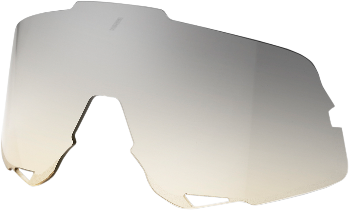 100% Glendale Low-Light Yellow Silver Mirror Lens - Part 69047-00006 for Motorcycle and Off-Road Vehicles