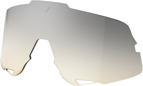 100% Glendale Low-Light Yellow Silver Mirror Lens - Part 69047-00006 for Motorcycle and Off-Road Vehicles