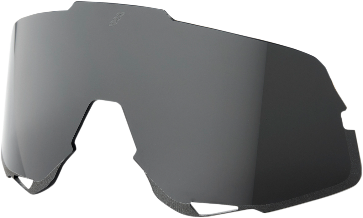 100% Glendale Smoke Lens Part 69047-00002 - Lightweight Polycarbonate Shield for Motorcycle Helmets