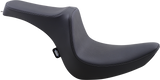 Drag Specialties Seats Predator III 2-Up Seat for Harley Softail 2006-2017 - Vinyl Black
