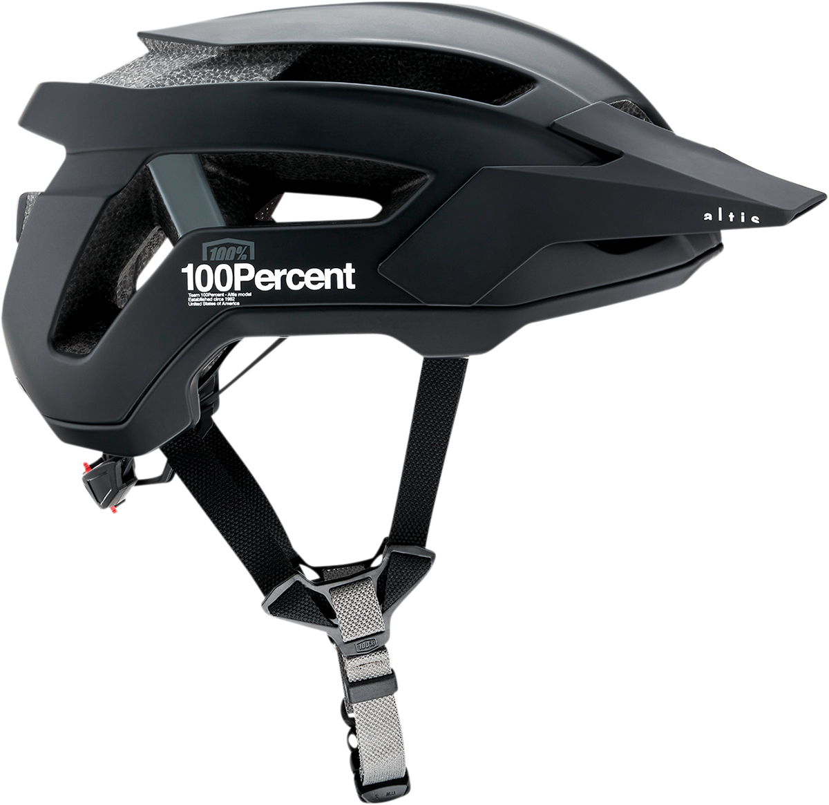 100% Altis Helmet Black - S/M with Smartshock Rotational Protection for Motorcycle and Off-Road Vehicles