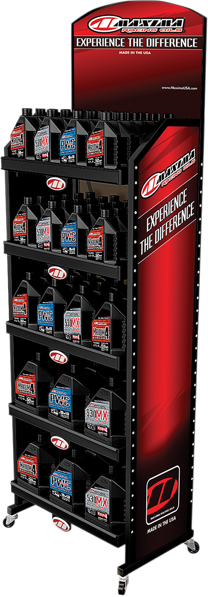 MAXIMA RACING OIL Maxima Display Rack 10-10099-LG