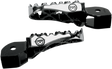 Moose Offroad Hybrid Foot Pegs for BMW - Part Number STBMW-B - 1/2" Offset for Enhanced Comfort and Traction