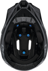 100% Trajecta Helmet with Fidlock - Black, XL - Full Face Enduro and All Mountain Motorcycle Helmet