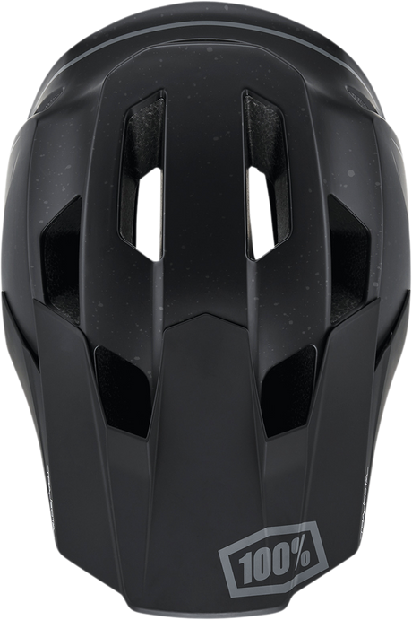 100% Trajecta Helmet with Fidlock - Black, XL - Full Face Enduro and All Mountain Motorcycle Helmet
