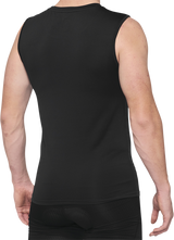 100% Basecamp Sleeveless Base Layer for Men - Black, XL | Model 40046-00003 | Fits Athletic and Outdoor Vehicles