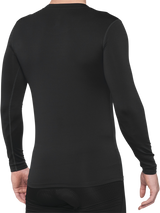 100% Basecamp Long-Sleeve Base Layer for Vehicles - Black, Small (Part #40045-00000)