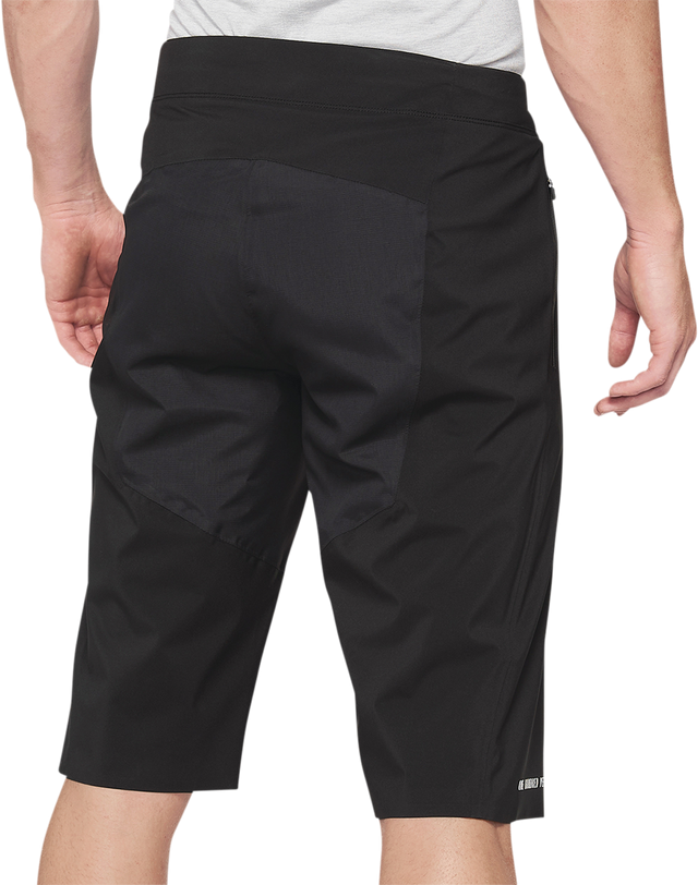 100% Hydromatic Water Resistant Shorts for Motorcycles, US 30 - Black (Part #40040-00001)