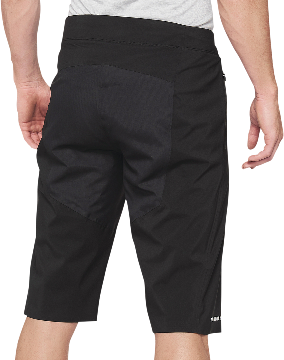 100% Hydromatic Water Resistant Shorts - Black - US 38 with Waterproof Features and Adjustable Fit